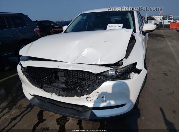 JM3KFACM9J0336458 2018 MAZDA CX-5 White Widok z przodu