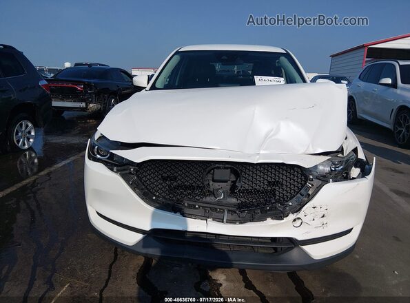 JM3KFACM9J0336458 2018 MAZDA CX-5 White Widok zestawu wskaźników