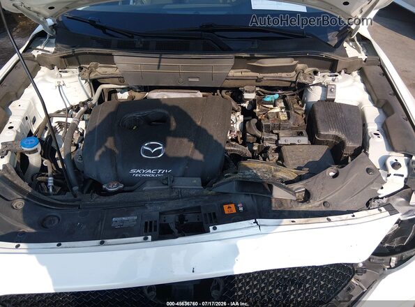 JM3KFACM9J0336458 2018 MAZDA CX-5 White Widok z tyłu