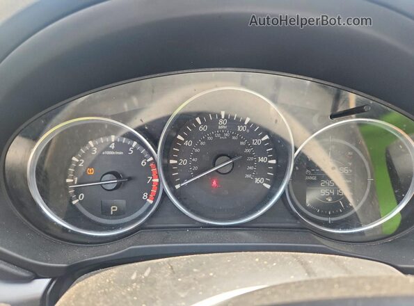 JM3KFACM9J1365808 2018 MAZDA CX-5 Blue Vista del cuadro de instrumentos