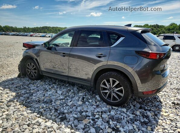 JM3KFACM9J1450728 2018 MAZDA CX-5 Gray უკანა მარცხენა