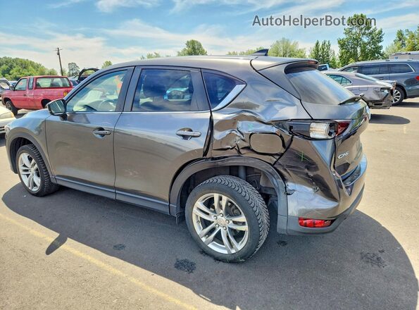 JM3KFACM9J1468761 2018 MAZDA CX-5 Серый Задняя левая четверть