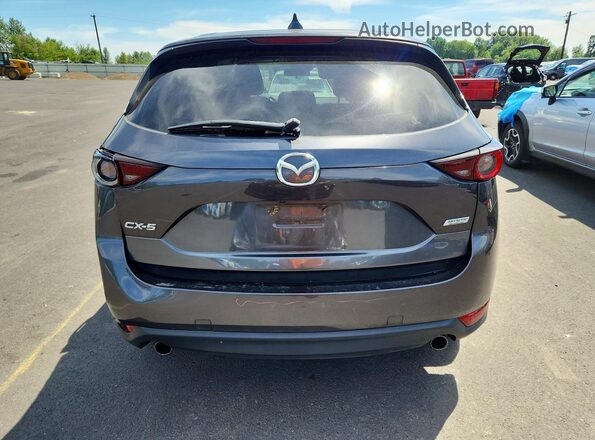 JM3KFACM9J1468761 2018 MAZDA CX-5 Серый Вид сзади