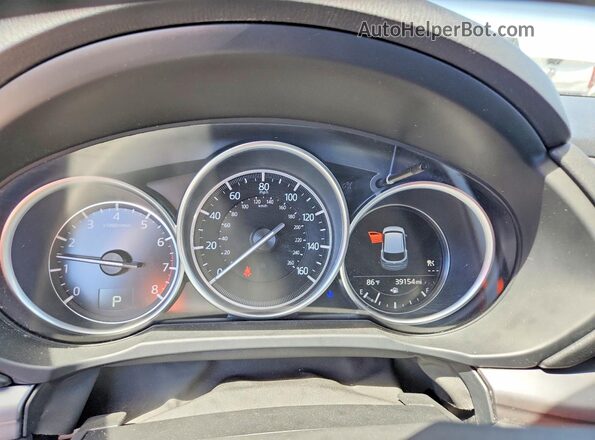 JM3KFACM9K0533597 2019 MAZDA CX-5 Gray Սարքավորումների վահանակի տեսք