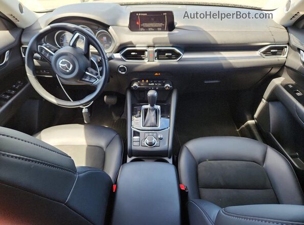 JM3KFACM9K0533597 2019 MAZDA CX-5 Gray Առջևի վահանակի տեսք