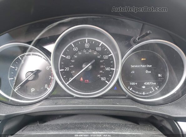 JM3KFACM9L0723515 2020 MAZDA CX-5 White უკანა სავარძლების ხედი