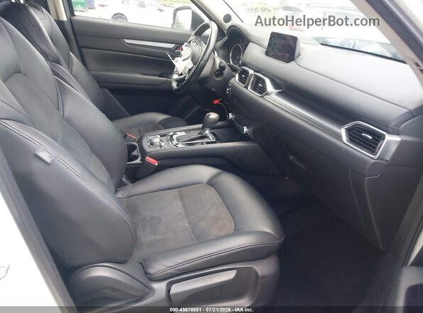 JM3KFACM9L0723515 2020 MAZDA CX-5 White წინა სალონის ხედი