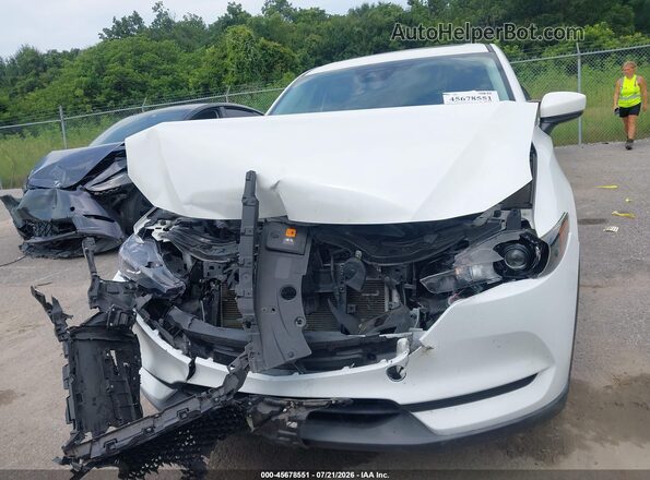 JM3KFACM9L0723515 2020 MAZDA CX-5 White ხელსაწყოთა პანელის ხედი