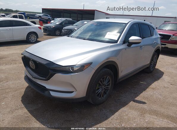 JM3KFACM9L0789174 2020 MAZDA CX-5 Gray Vista tres cuartos delantera izquierda