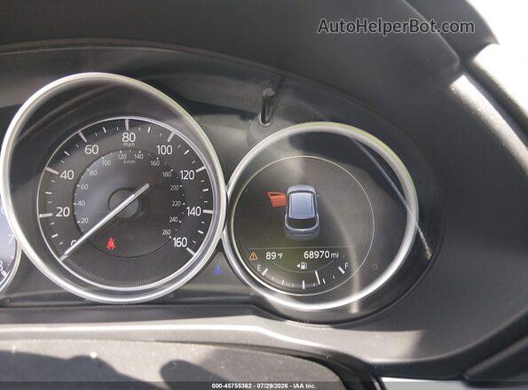JM3KFACM9L0789174 2020 MAZDA CX-5 Gray Vista de los asientos traseros