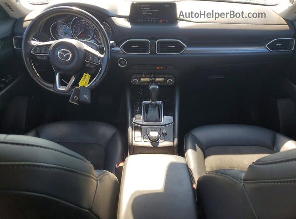 JM3KFACM9L1829215 2020 MAZDA CX-5 Blue Вид панелі приладів