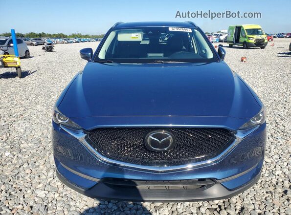 JM3KFACM9L1829215 2020 MAZDA CX-5 Blue Вид спереду