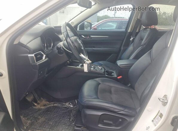 JM3KFACMXJ1372184 2018 MAZDA CX-5 White Սալոնի դիմացի տեսք