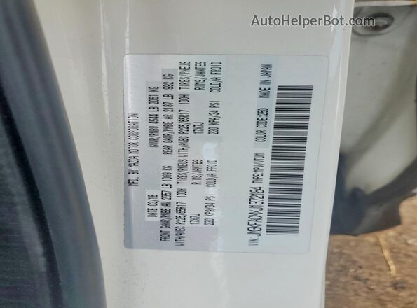 JM3KFACMXJ1372184 2018 MAZDA CX-5 White Սալոնի 360 աստիճան տեսք