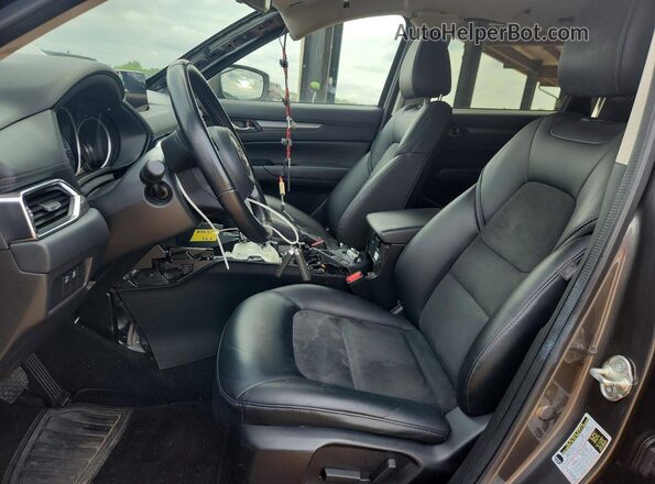 JM3KFACMXJ1402851 2018 MAZDA CX-5 Gray Սալոնի դիմացի տեսք