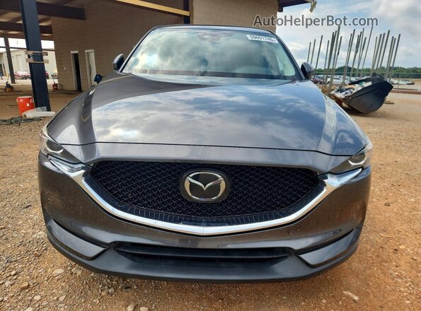 JM3KFACMXJ1402851 2018 MAZDA CX-5 Gray Դիմացի տեսք