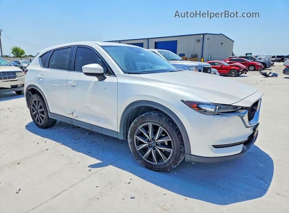 JM3KFACMXJ1455534 2018 MAZDA CX-5 Белый Передняя правая четверть