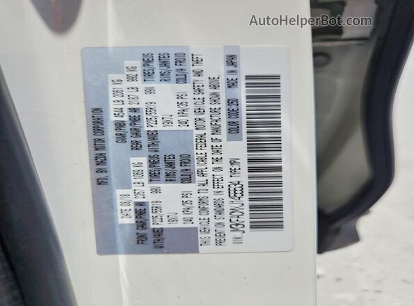JM3KFACMXJ1455534 2018 MAZDA CX-5 Белый Вид наклейки с VIN-кодом