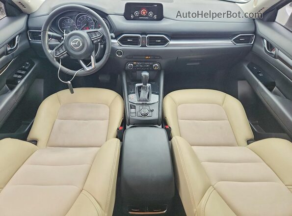 JM3KFACMXJ1455534 2018 MAZDA CX-5 Белый Вид панели приборов