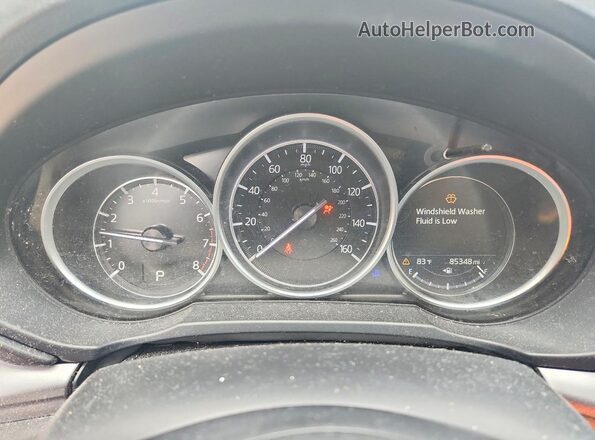 JM3KFACMXL0775784 2020 MAZDA CX-5 Gray Սարքավորումների վահանակի տեսք