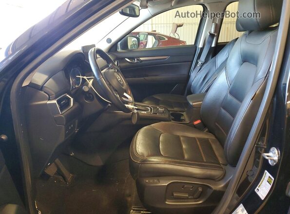 JM3KFACMXM1394822 2021 MAZDA CX-5 Black Widok wnętrza z przodu