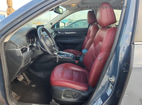 JM3KFACY2M0459851 2021 MAZDA CX-5 Gray Vista interior delantera