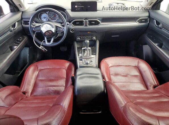 JM3KFACY3M0377966 2021 MAZDA CX-5 Gray Вид панелі приладів