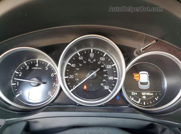 JM3KFACY3M0377966 2021 MAZDA CX-5 Gray Вид щитка приладів