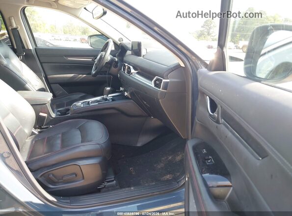 JM3KFACYXM0348514 2021 MAZDA CX-5 Синий Вид салона спереди