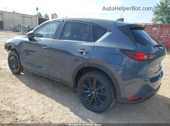 JM3KFACYXM0348514 2021 MAZDA CX-5 Синий Задняя левая четверть