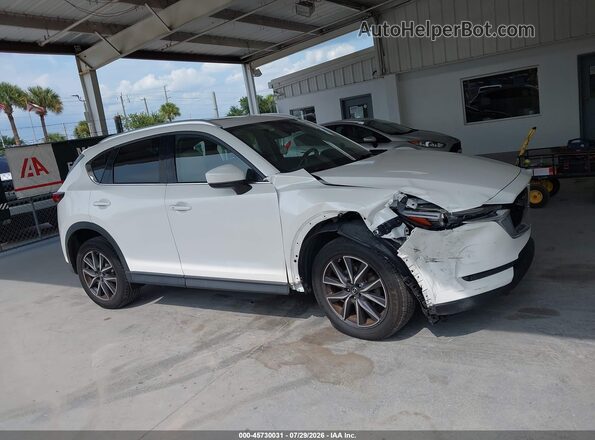 JM3KFADL0H0153028 2017 MAZDA CX-5 White უკანა სალონის ხედი