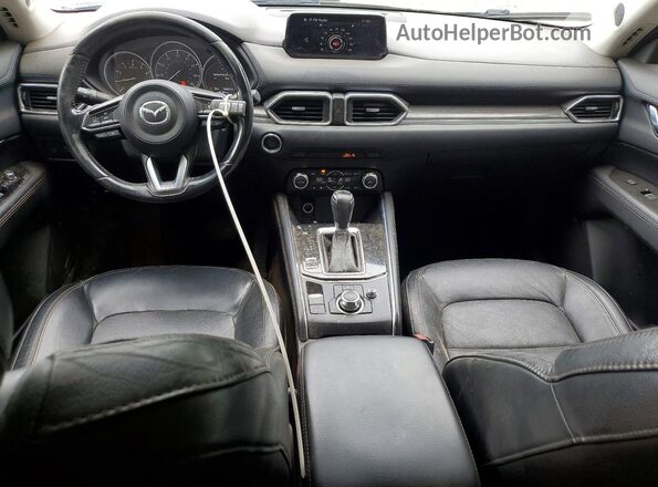 JM3KFADL0H0192444 2017 MAZDA CX-5 Gray Dashboard view
