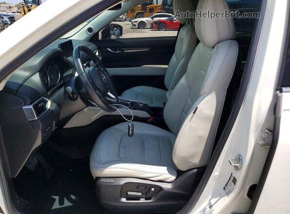 JM3KFADL2H0169912 2017 MAZDA CX-5 White Вид салону спереду