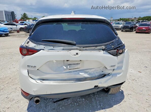 JM3KFADL2H0169912 2017 MAZDA CX-5 White Вид ззаду