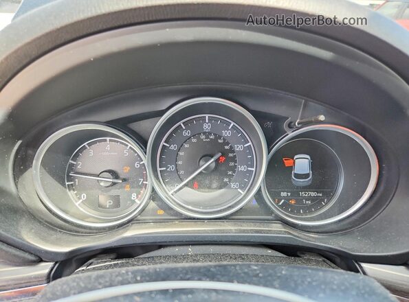 JM3KFADL3H0134148 2017 MAZDA CX-5 Black Instrument cluster view