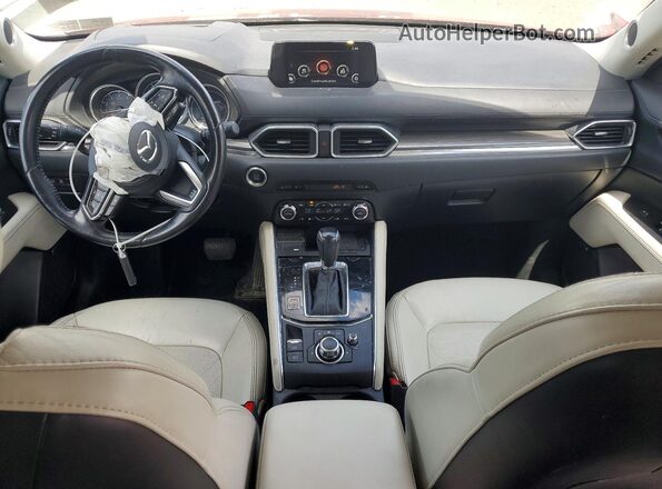 JM3KFADL5H0186347 2017 MAZDA CX-5 Red წინა პანელის ხედი