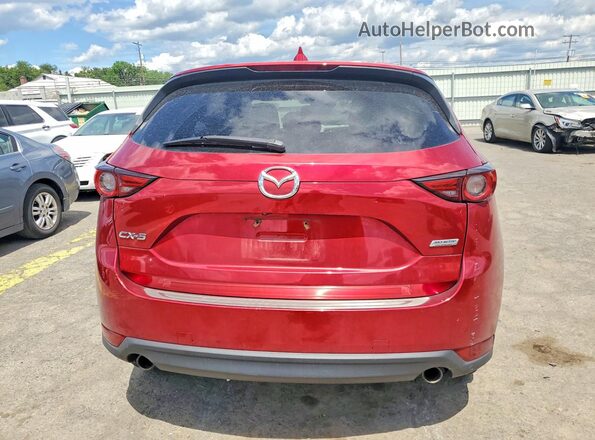 JM3KFADL5H0186347 2017 MAZDA CX-5 Red უკანა ხედი