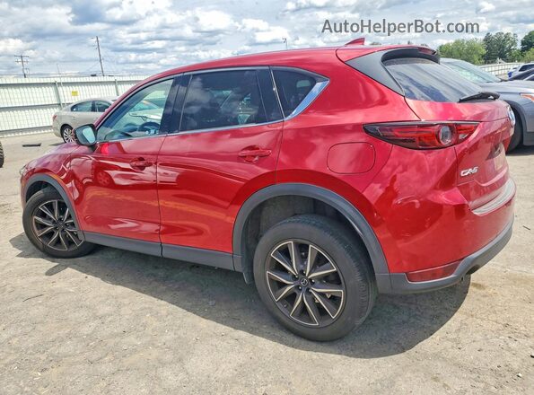 JM3KFADL5H0186347 2017 MAZDA CX-5 Red უკანა მარცხენა
