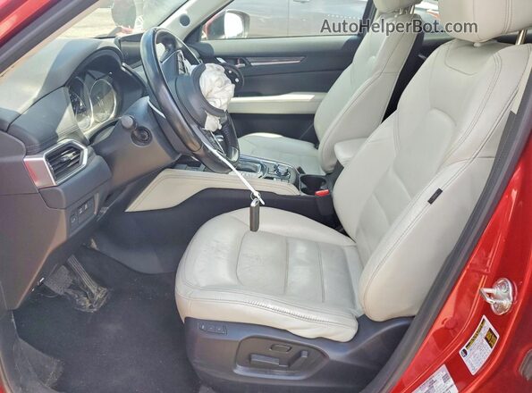 JM3KFADL5H0186347 2017 MAZDA CX-5 Red წინა სალონის ხედი