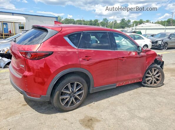 JM3KFADL5H0186347 2017 MAZDA CX-5 Red უკანა მარჯვენა