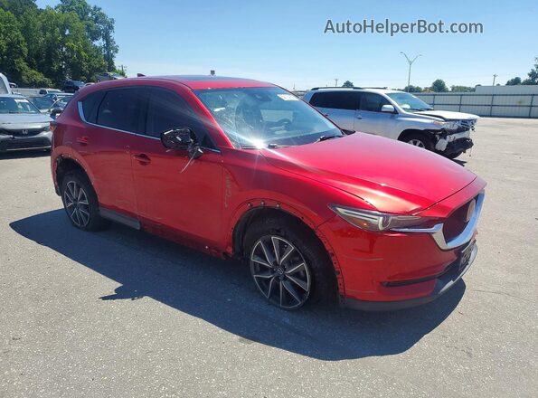JM3KFADL7H0122164 2017 MAZDA CX-5 Red Front right