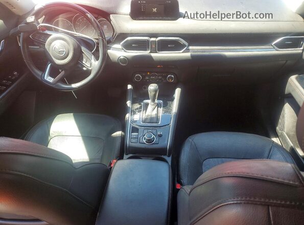 JM3KFADL7H0122164 2017 MAZDA CX-5 Red Dashboard view
