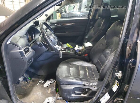 JM3KFADL9H0166845 2017 MAZDA CX-5 Black წინა სალონის ხედი