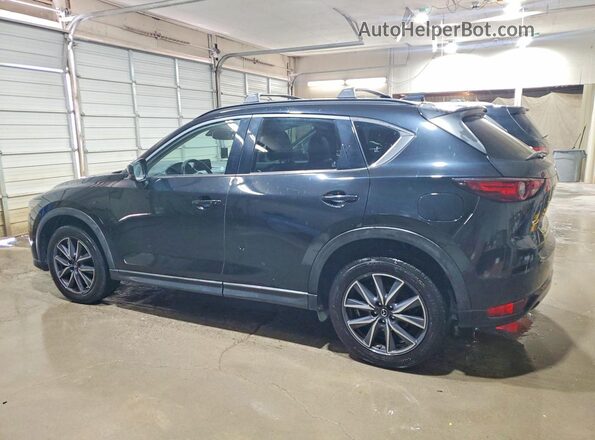 JM3KFADL9H0166845 2017 MAZDA CX-5 Black უკანა მარცხენა