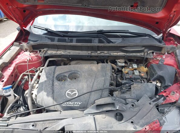 JM3KFADLXH0199496 2017 MAZDA CX-5 Red Widok z tyłu