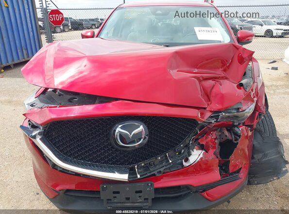 JM3KFADLXH0199496 2017 MAZDA CX-5 Red Widok zestawu wskaźników