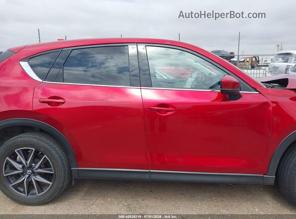 JM3KFADLXH0199496 2017 MAZDA CX-5 Red Widok wnętrza z tyłu