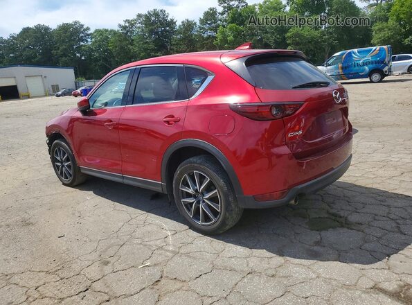 JM3KFADM0J0318039 2018 MAZDA CX-5 Red Հետևի ձախ