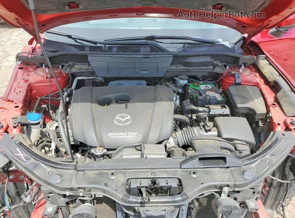 JM3KFADM0J0318039 2018 MAZDA CX-5 Red Շարժիչի բաժամունքի տեսք