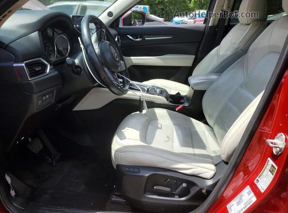 JM3KFADM0J0318039 2018 MAZDA CX-5 Red Սալոնի դիմացի տեսք